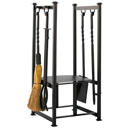 Uniflame UniFlame W-1198 Olde World Iron Log Rack With Tools W-1198